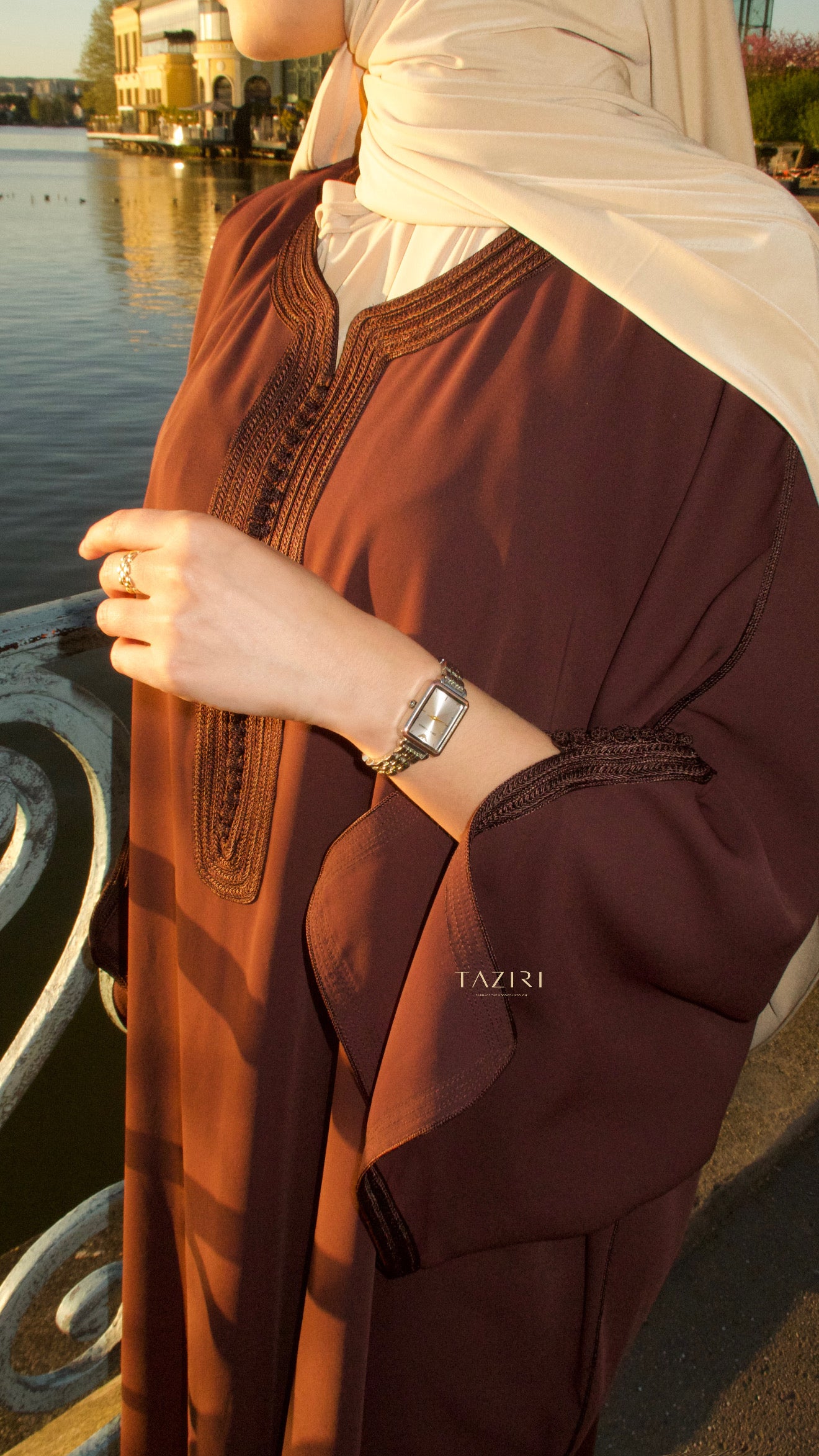 Signature Gandoura- Chocolat