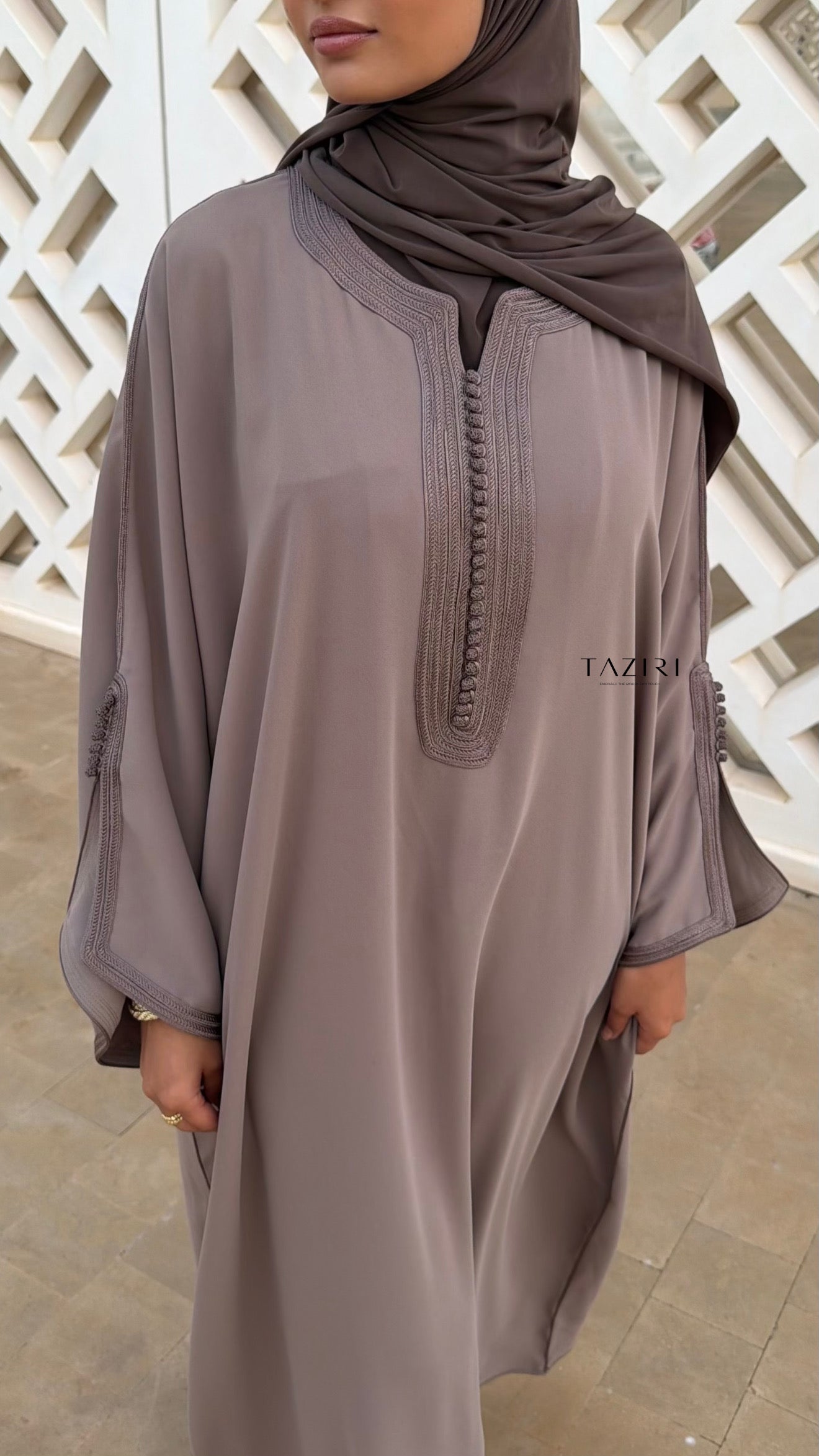 Gandoura Signature - Smoked Taupe