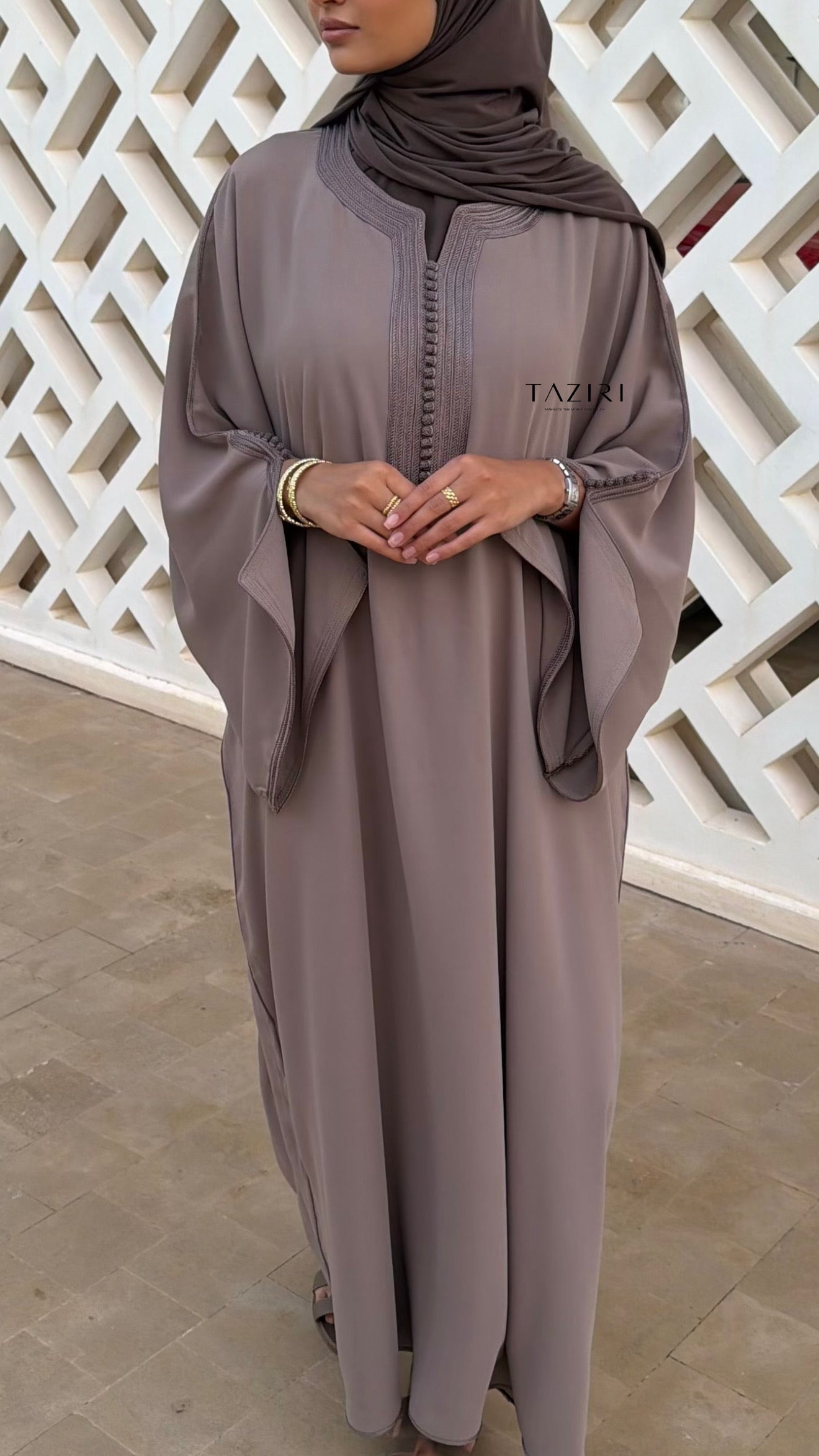 Gandoura Signature - Smoked Taupe