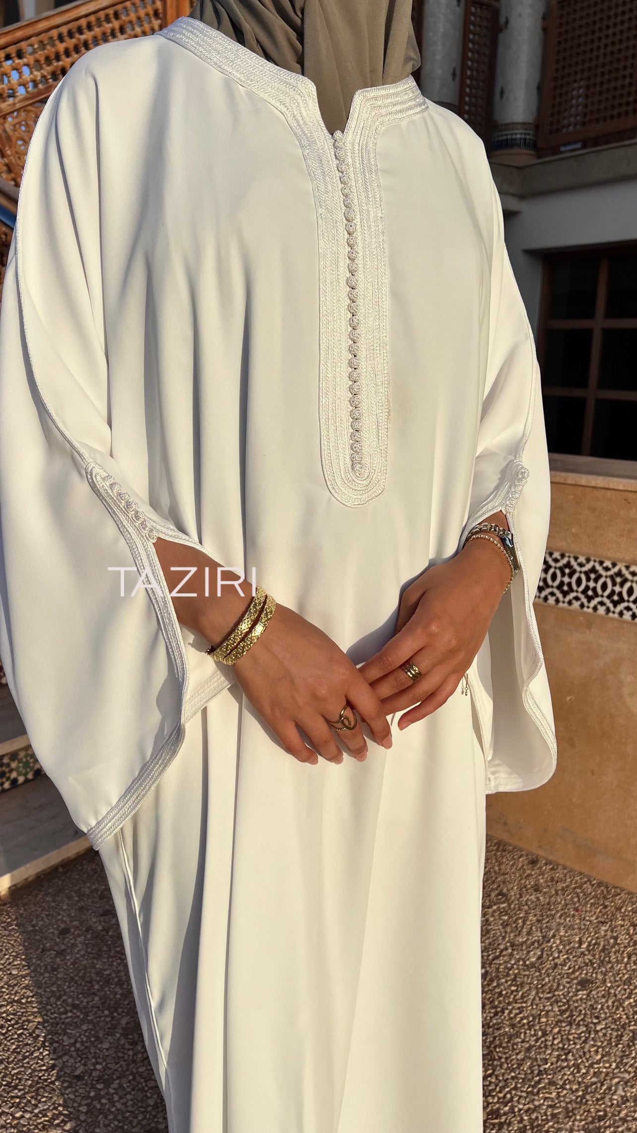 Gandoura Signature - Blanc