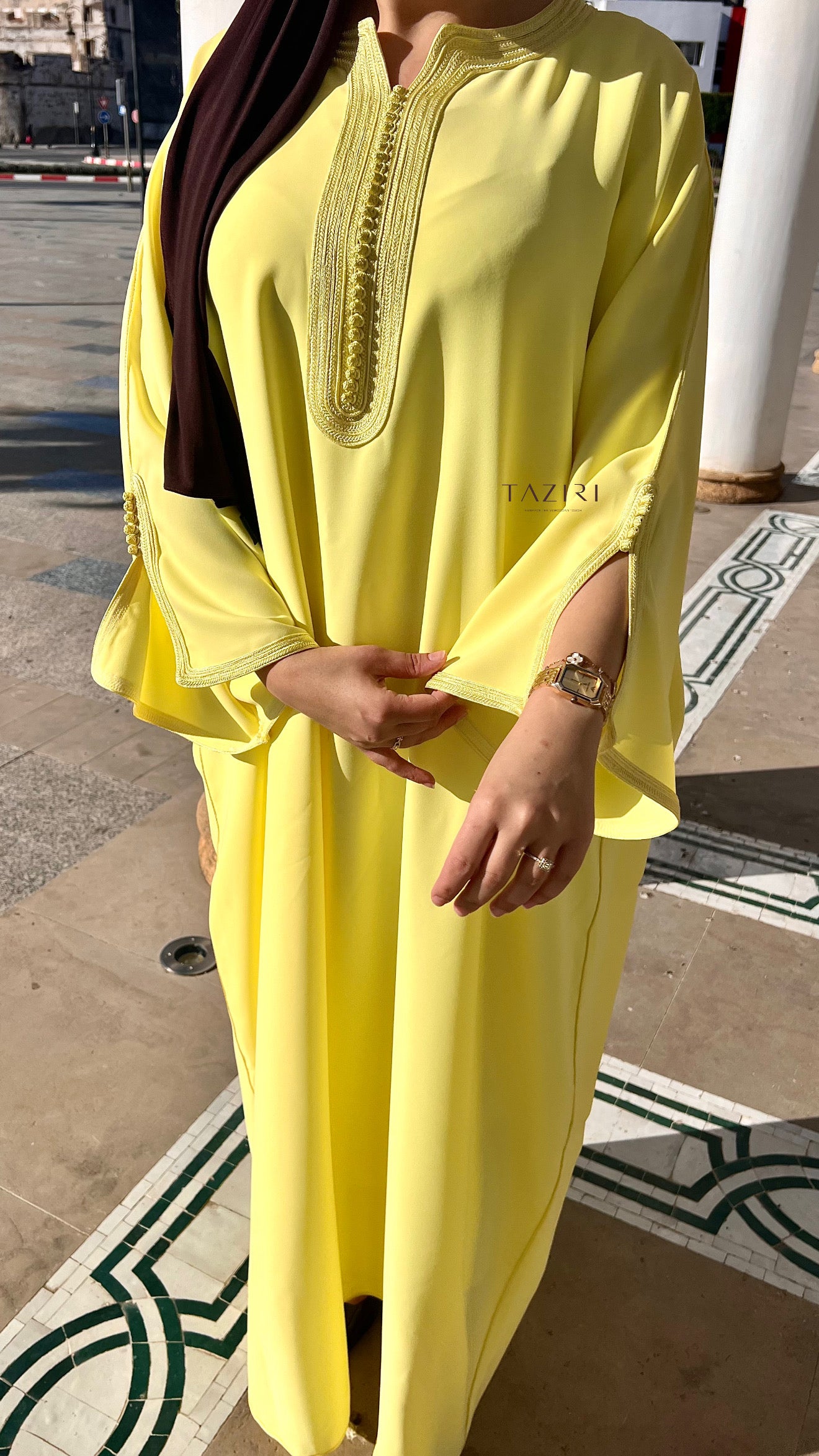 Signature Gandoura - Canary