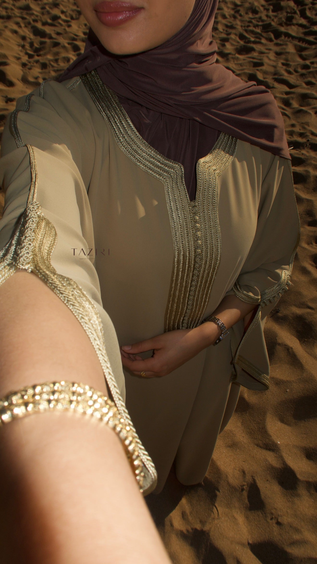 Gandoura Signature - Desert Sand