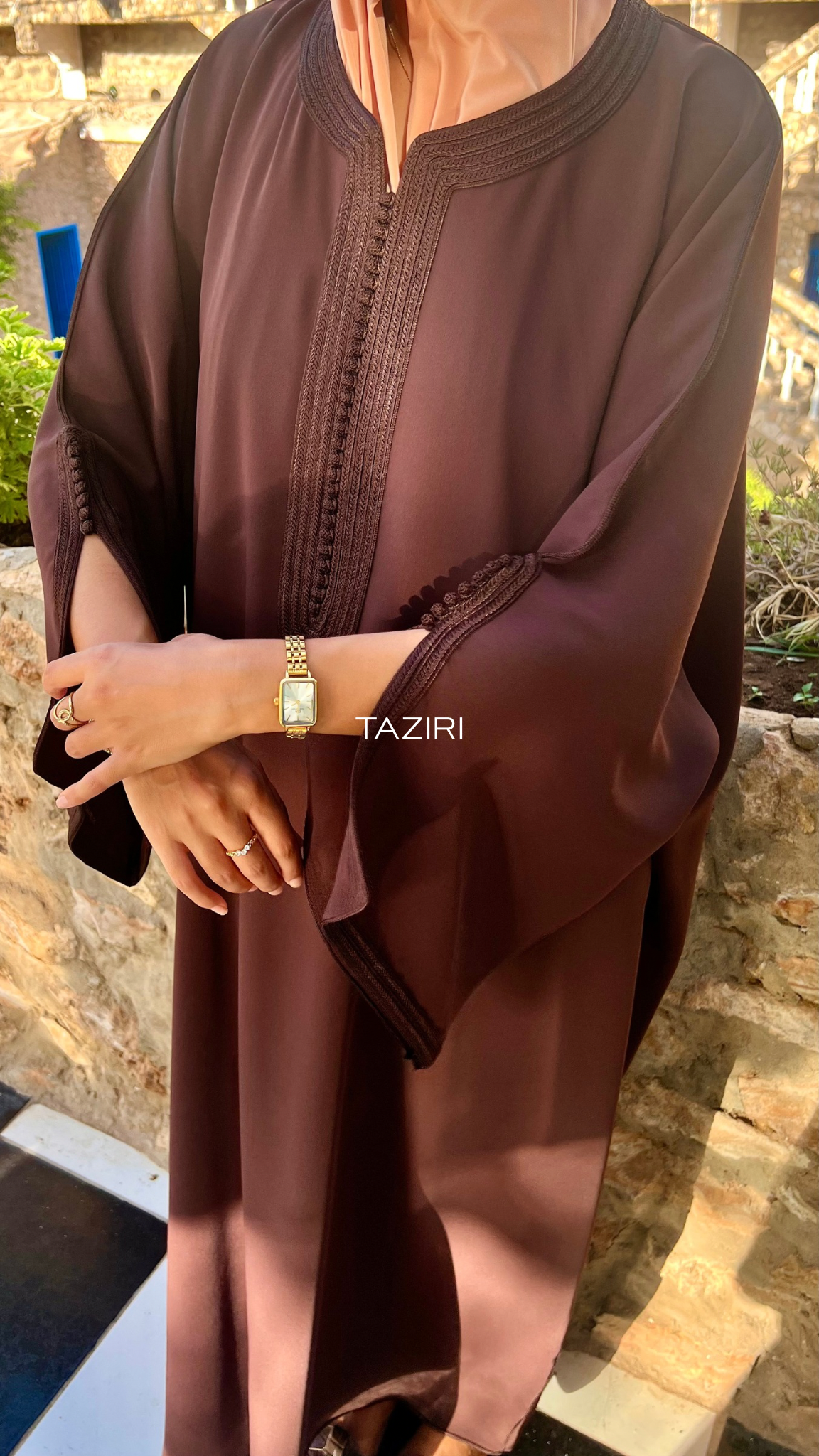 Signature Gandoura- Chocolat