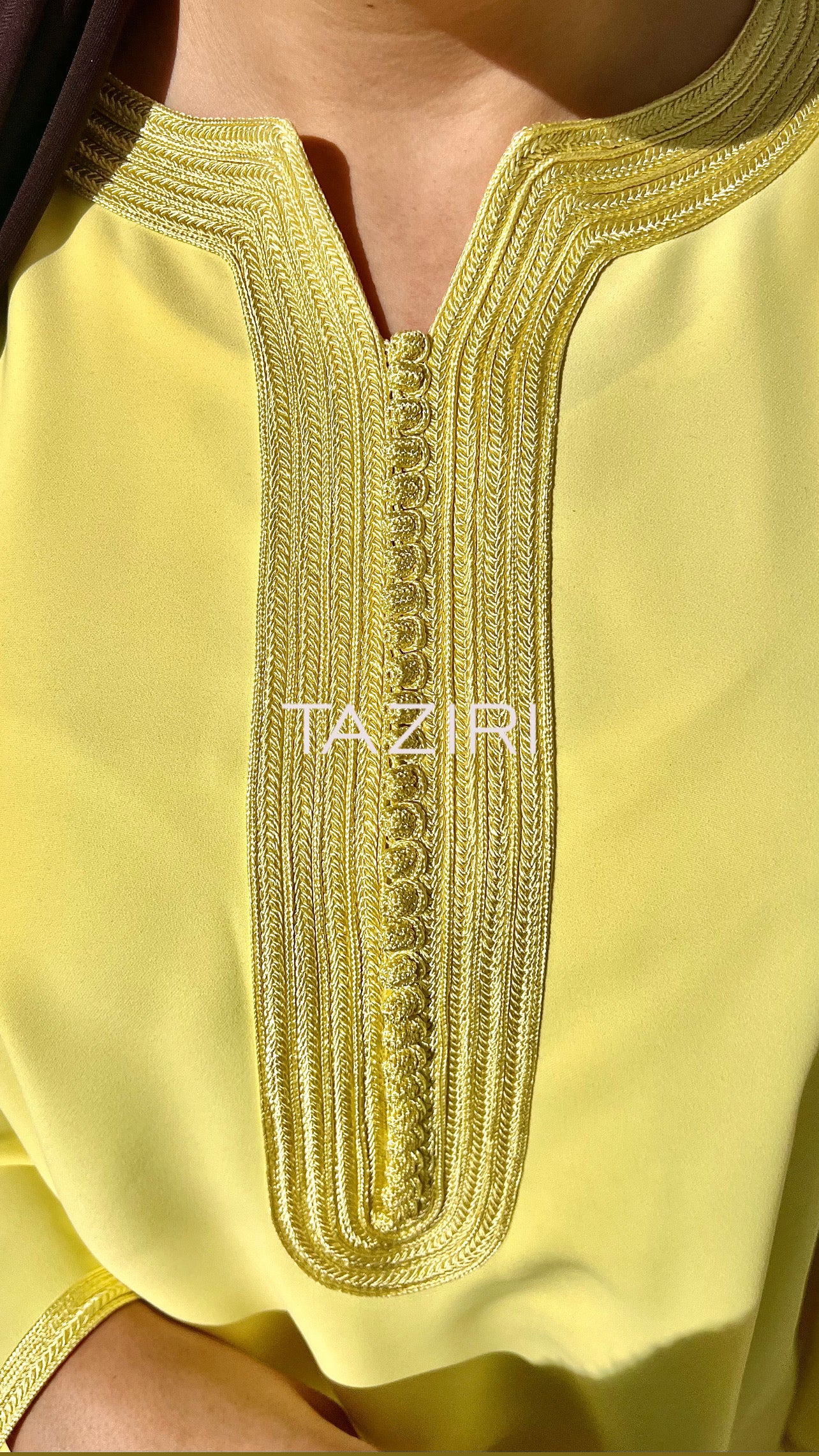 Gandoura Signature - Jaune