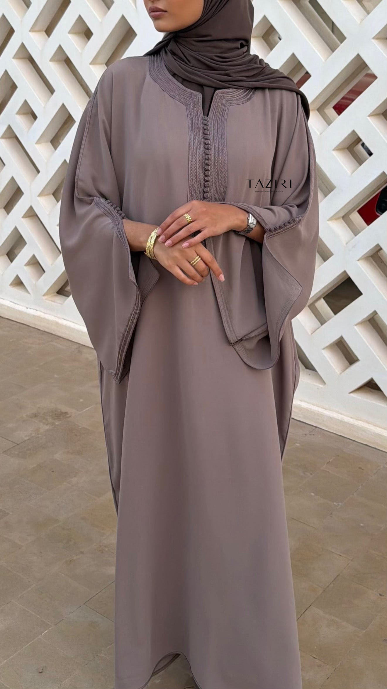Gandoura Signature - Smoked Taupe