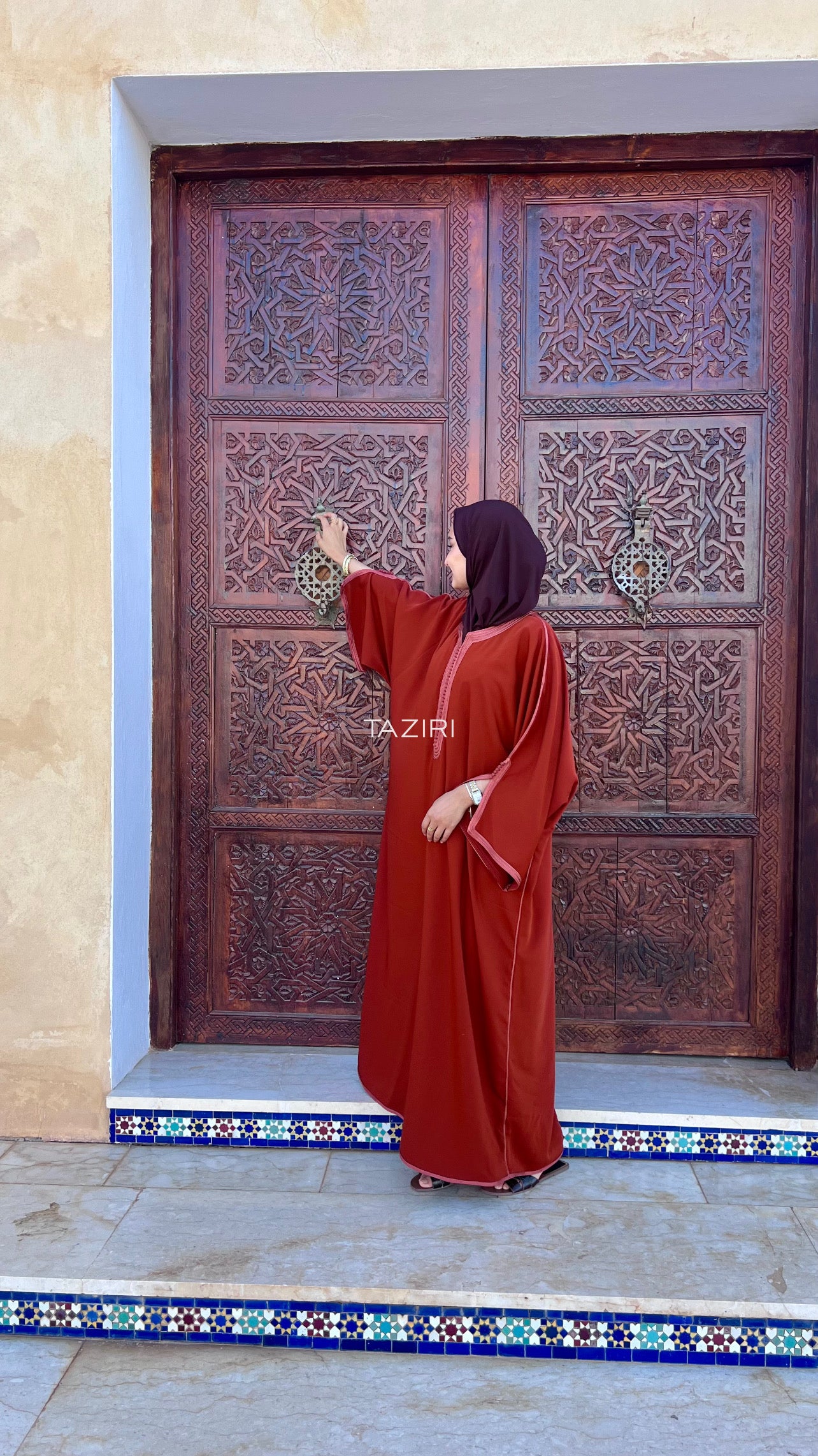 Gandoura Signature - Brique